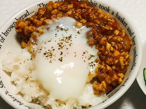 実は豆腐でヘルシー！キーマカレー